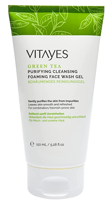 Vitayes Green Tea Face Wash Gel | 150ml